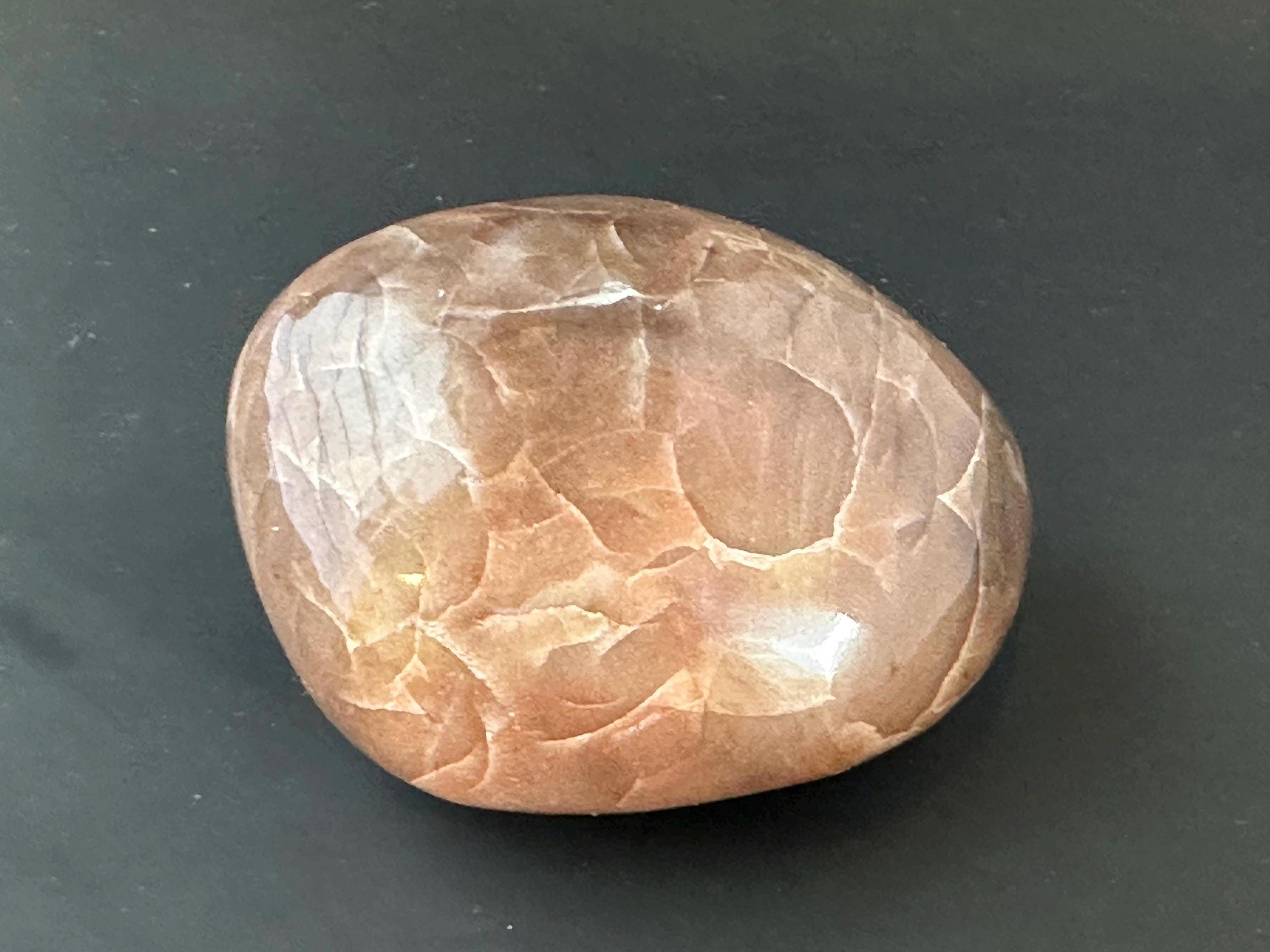 Stormy Brown and Pink Quartz.  4.7 oz