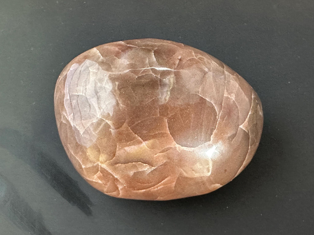 Stormy Brown and Pink Quartz.  4.7 oz