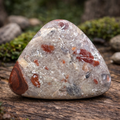Polished Michigan Pudding Stone - Red Jasper, Chert & Quartz Inclusions 030