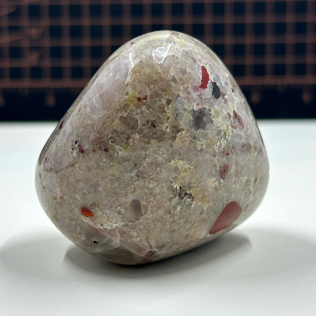 Polished Michigan Pudding Stone - Red Jasper, Chert & Quartz Inclusions - 031
