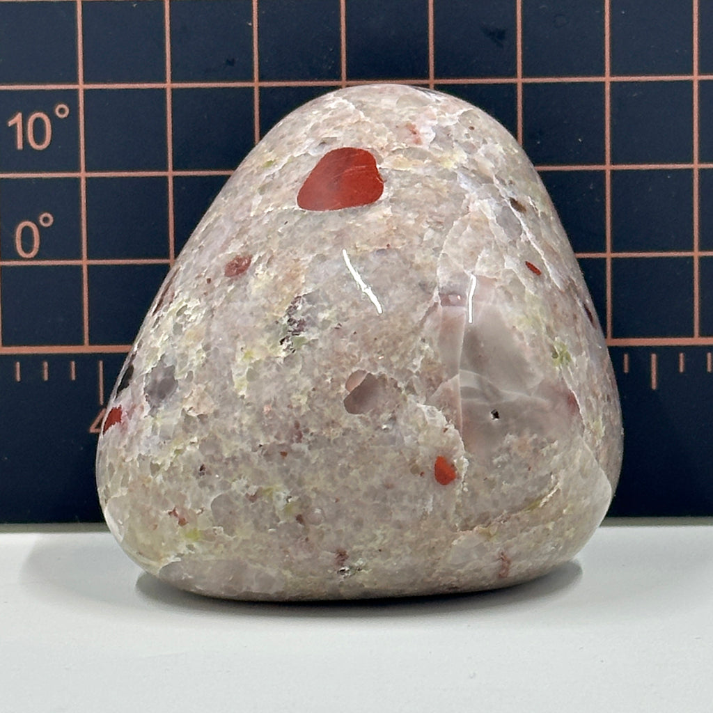 Polished Michigan Pudding Stone - Red Jasper, Chert & Quartz Inclusions - 031