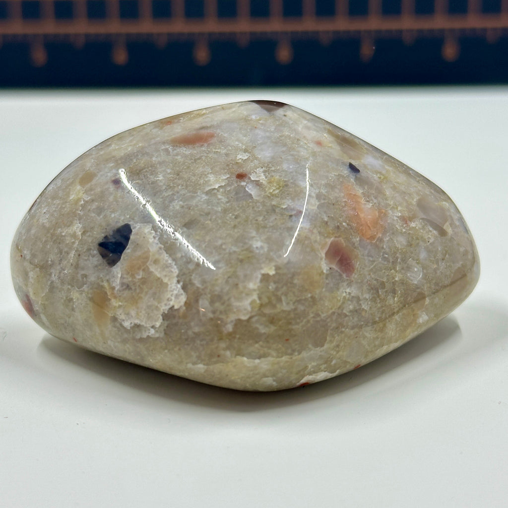 Polished Michigan Pudding Stone - Red Jasper, Chert & Quartz Inclusions 034