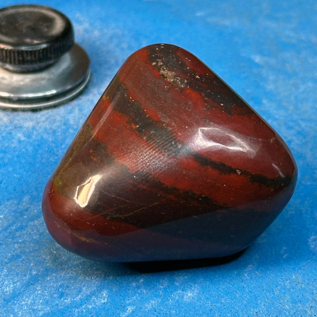 Polished Banded Iron Formation (BIF) - Red Jasper and Specular Hematite - 036