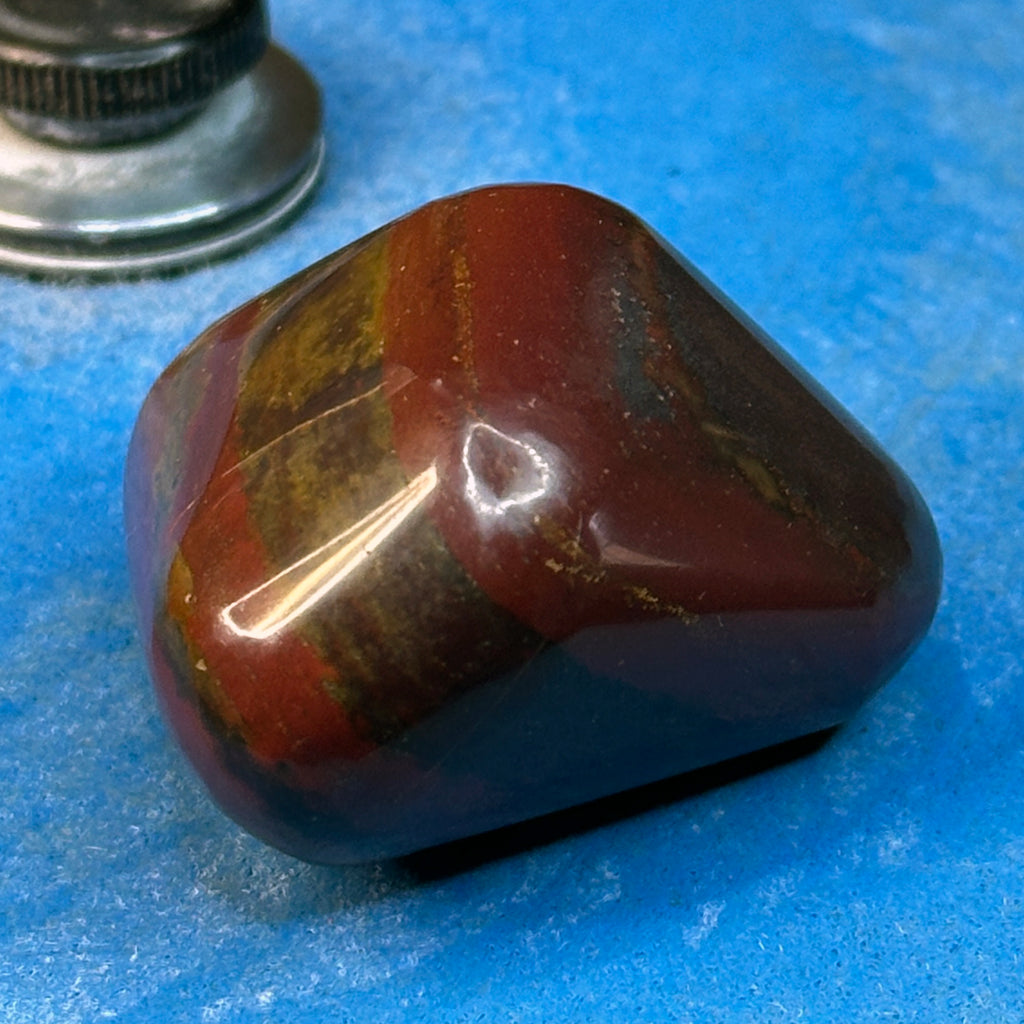 Polished Banded Iron Formation (BIF) - Red Jasper and Specular Hematite - 036