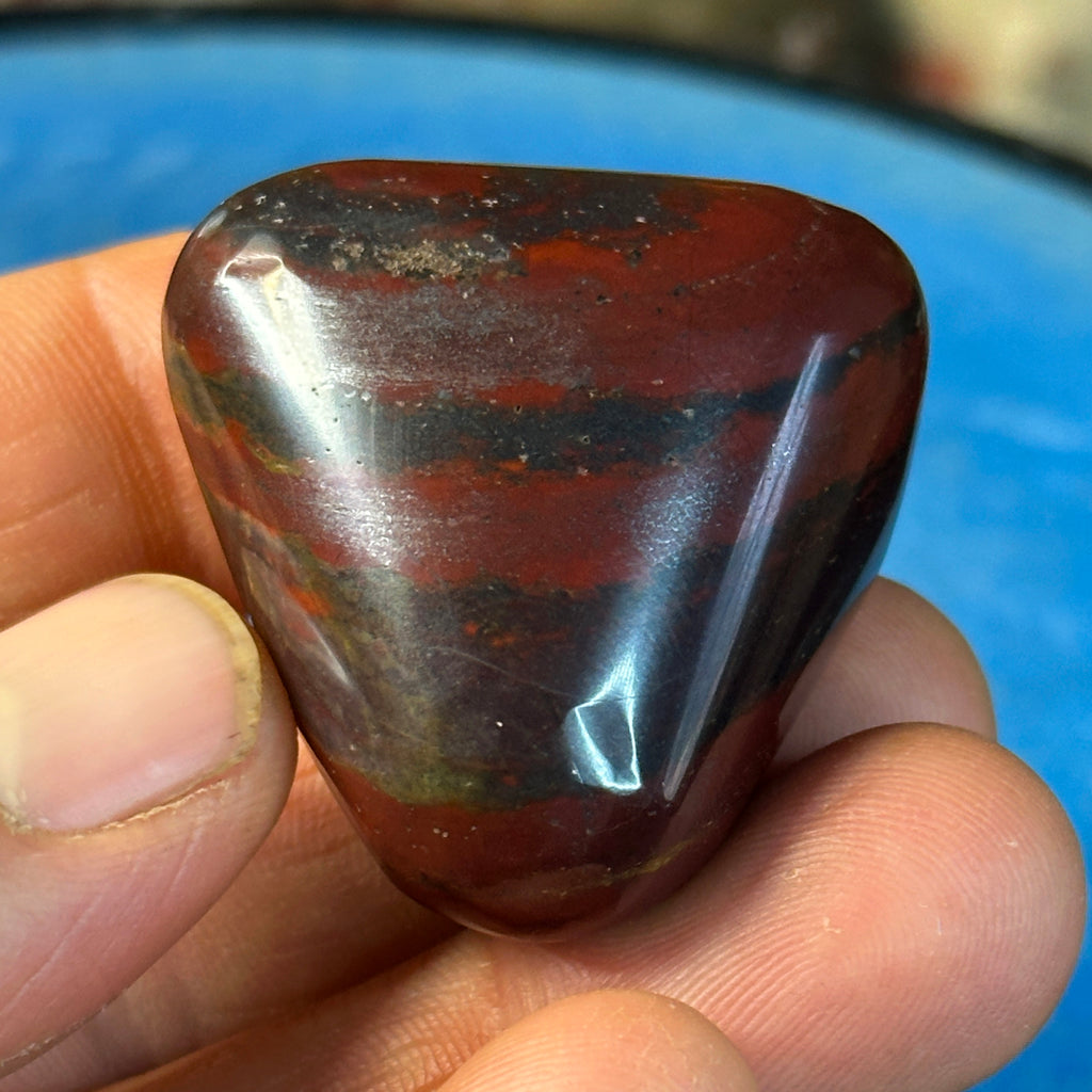 Polished Banded Iron Formation (BIF) - Red Jasper and Specular Hematite - 036