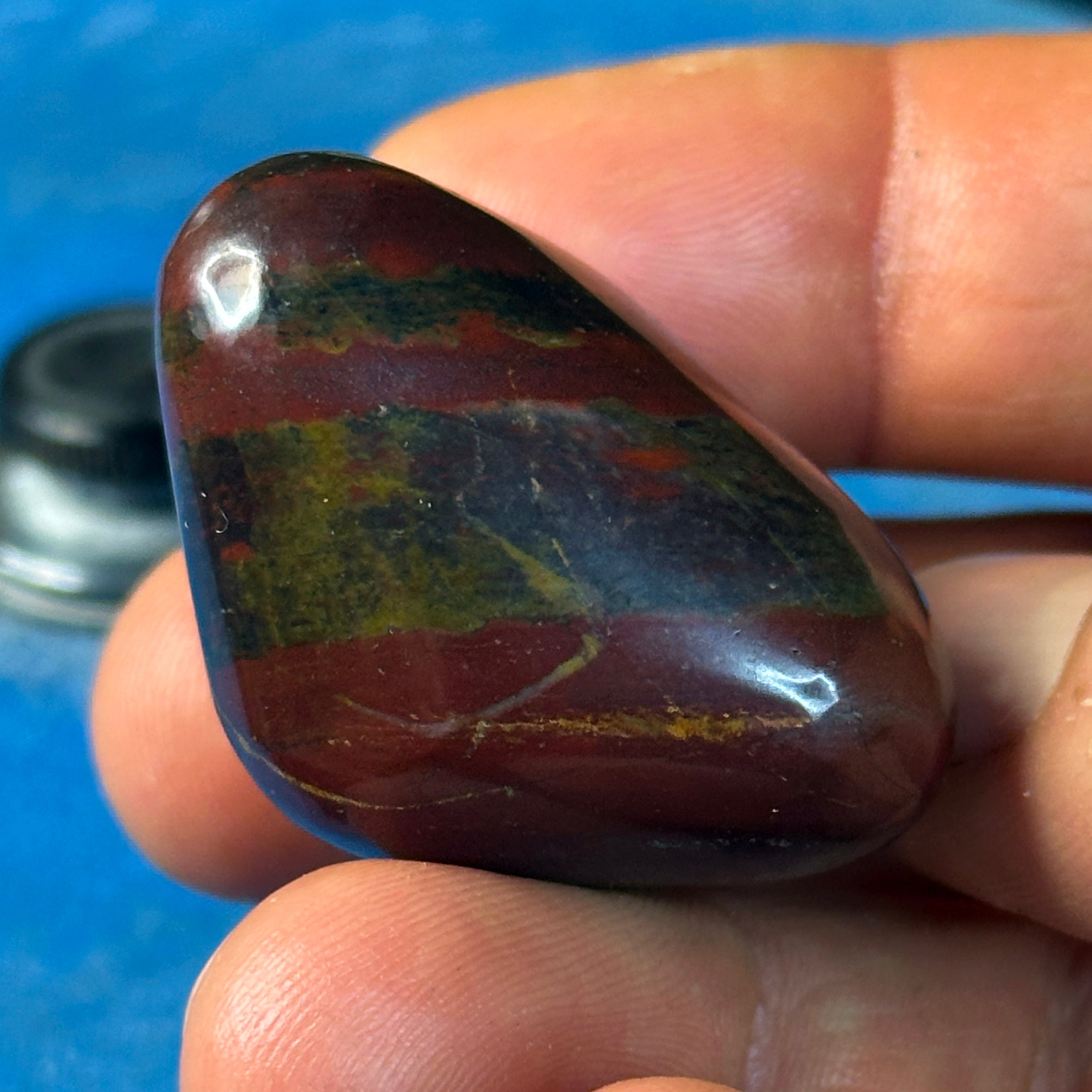 Polished Banded Iron Formation (BIF) - Red Jasper and Specular Hematite - 036